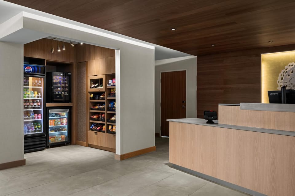 Lobby or reception, vending machine