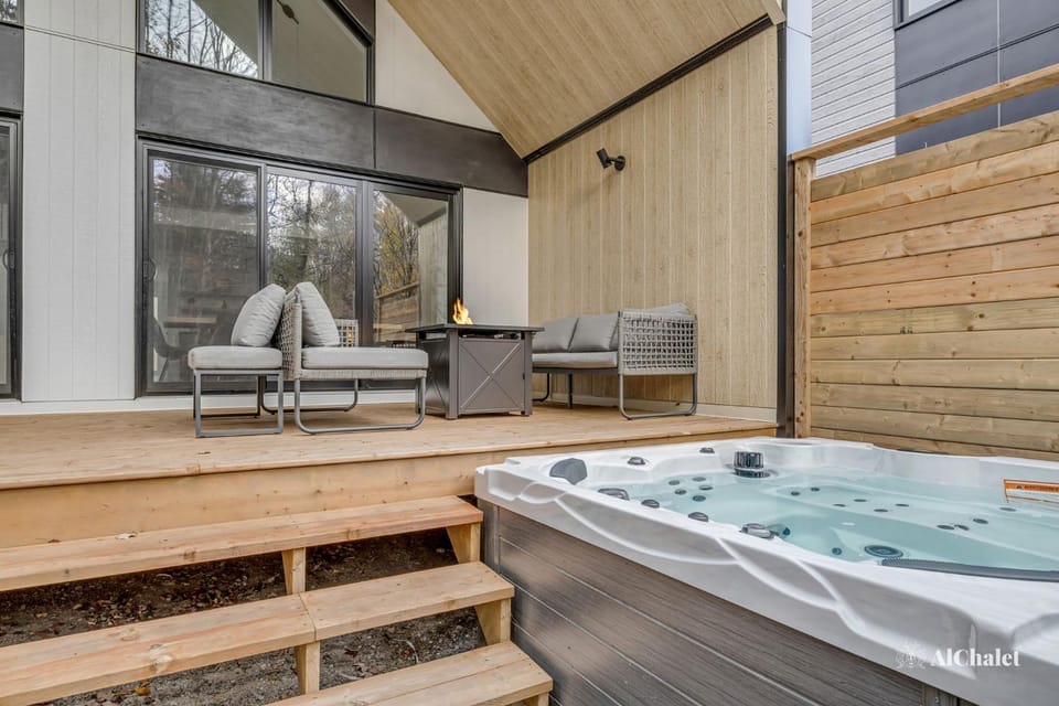 Artémis - Paisible et Familial - Spa privé Chalet in Quebec