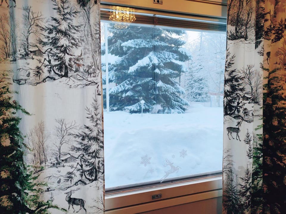 Winter Woods Family Suite - with Traditional Wood-Fired Sauna Vacation rental in Rovaniemi