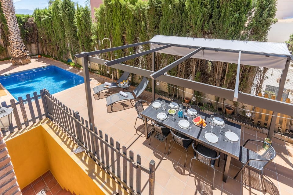 Garden, Balcony/Terrace, Swimming pool
