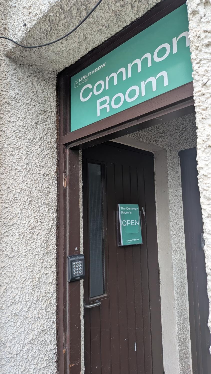 Property building, Communal lounge/ TV room