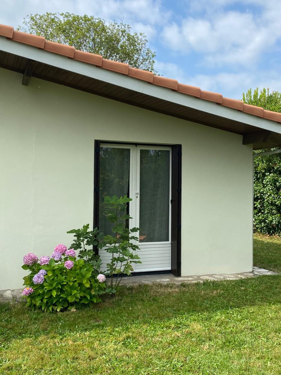 Facade/entrance, Garden view