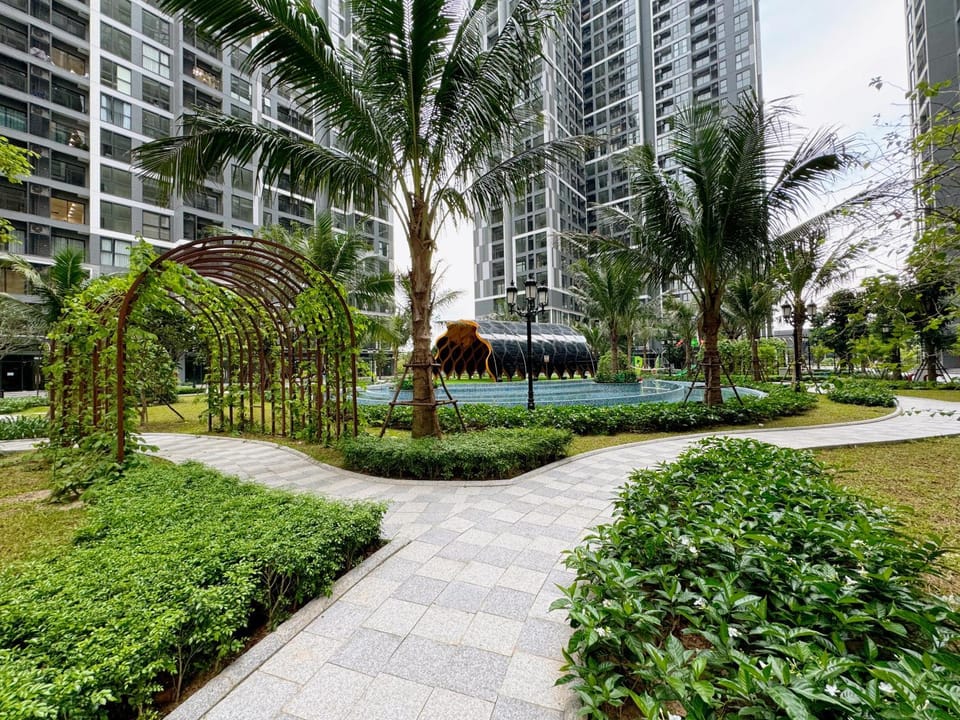 Property building, Garden