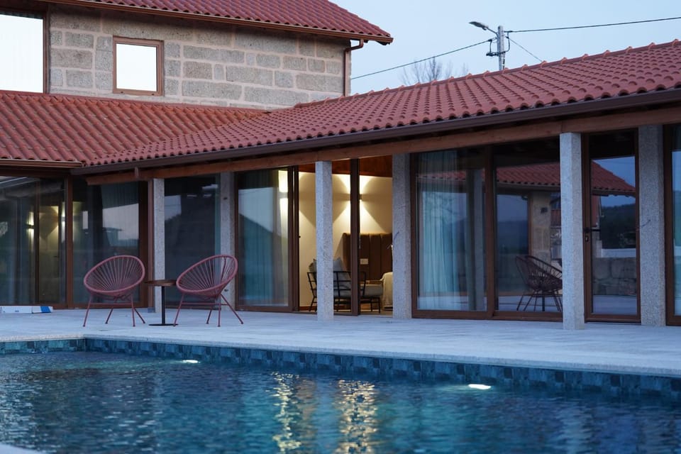 Day, Pool view, sunbed