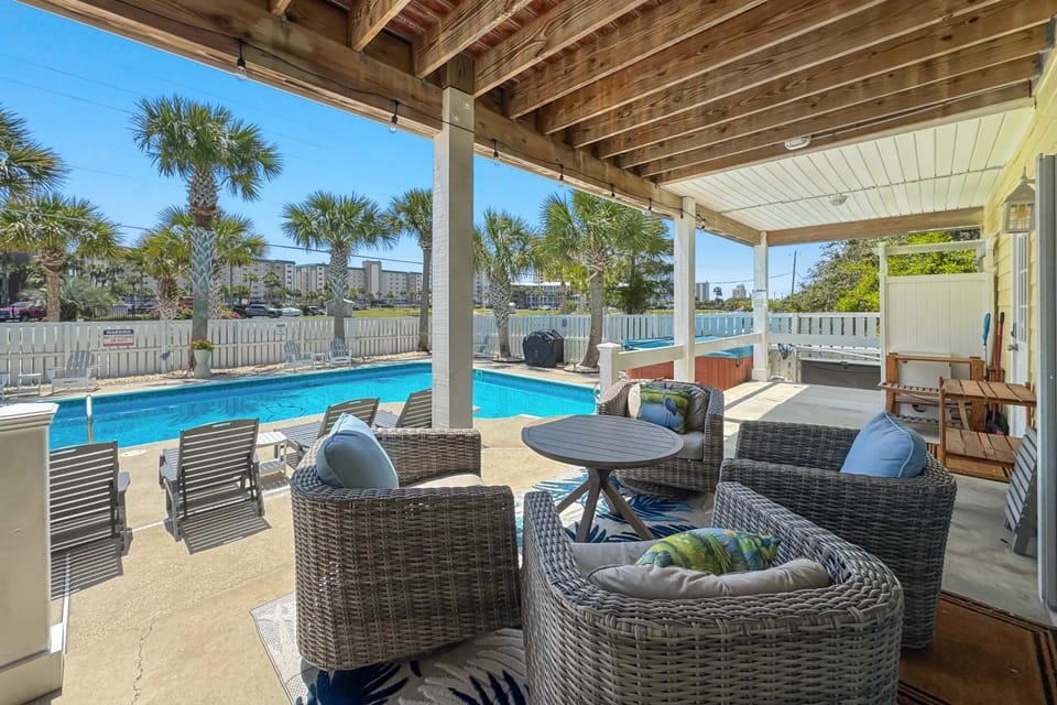 The Yellow House South at Herons Walk House in Perdido Key