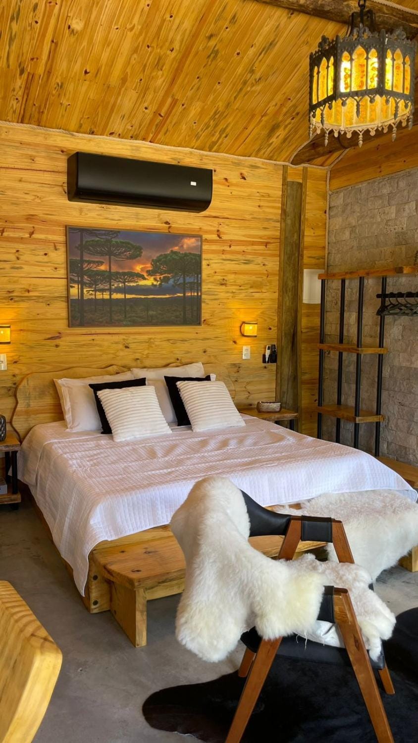 Chalés Rancho Queimado Nature lodge in State of Santa Catarina
