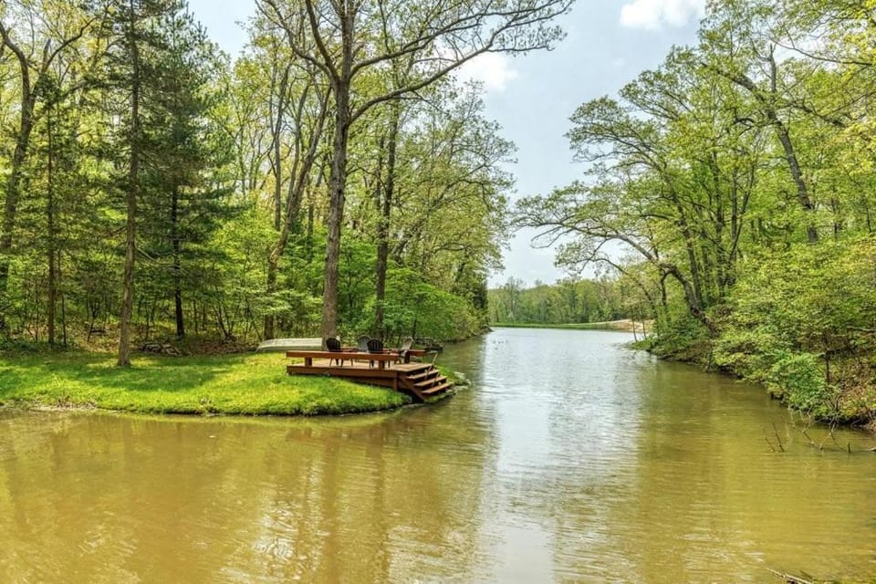 Natural landscape, Lake view