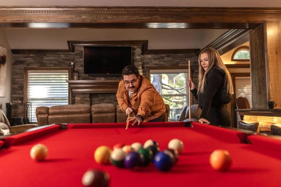 Lux Western Cabin Pool Table Ping Pong Vibes Cabin in Shaver Lake