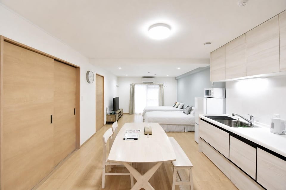 Room 501 Japanese Tatami 3LDK 75sqm Near Namba Family Friendly Stay Apartment in Osaka