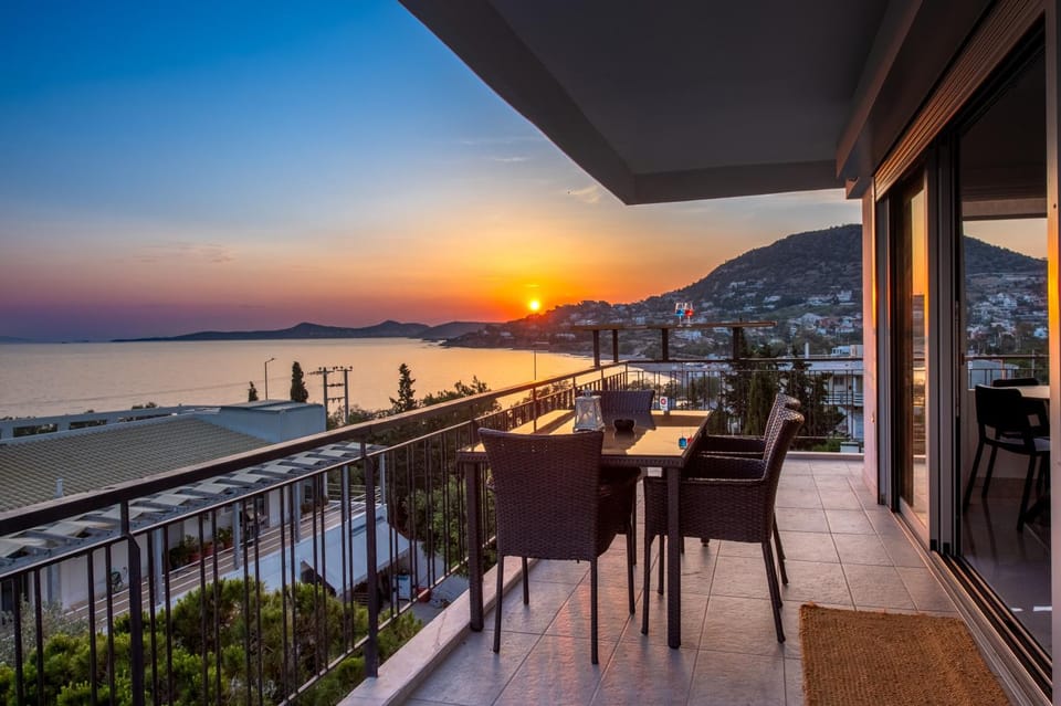 Sea view, Sunset