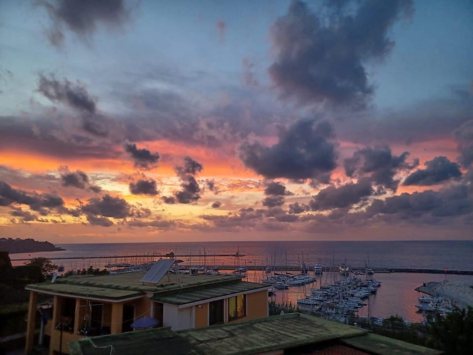 Sea view, Sunrise, Sunset