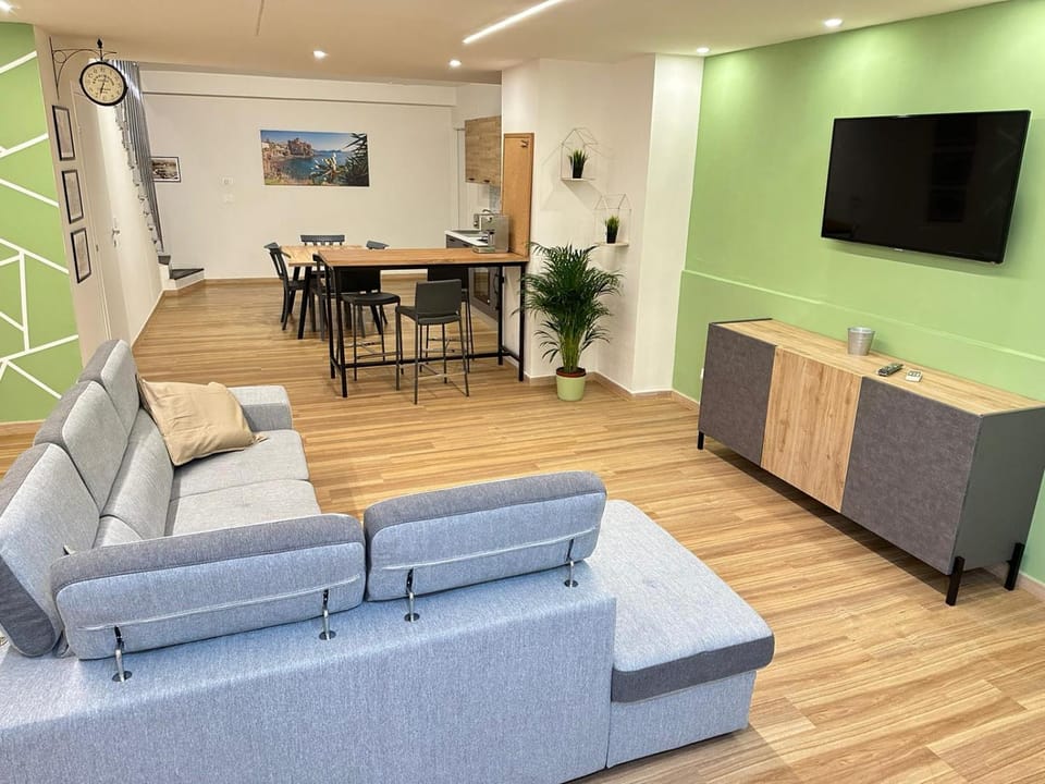 Living room, Photo of the whole room, Seating area, Evening entertainment, air conditioner, air conditioner