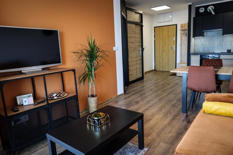 Communal lounge/ TV room, TV and multimedia, Kitchen or kitchenette, Living room, Seating area, Evening entertainment