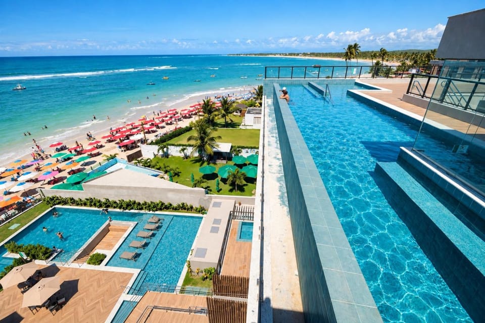 Pool view, Sea view, Swimming pool
