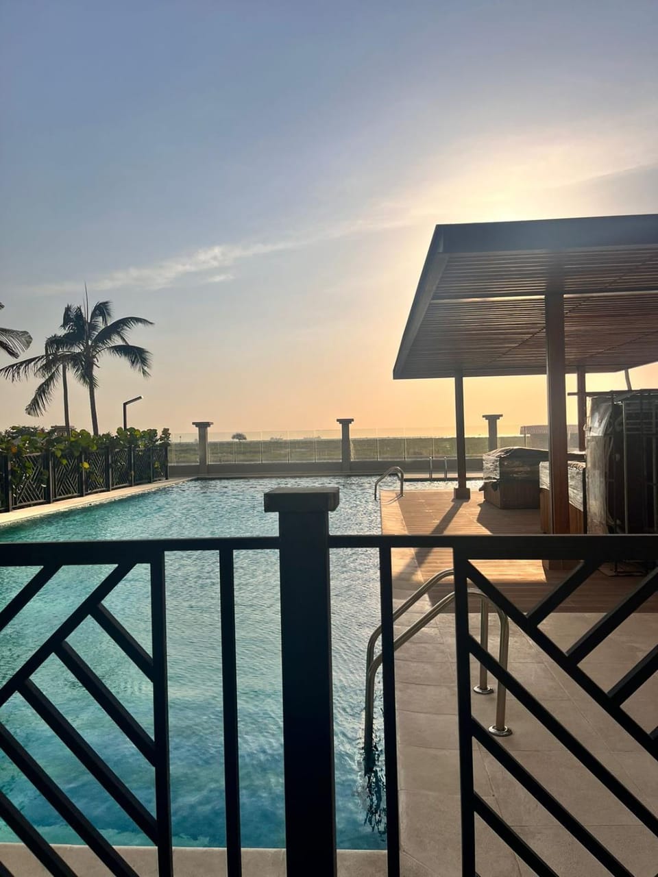 View (from property/room), Pool view, Sea view, Swimming pool