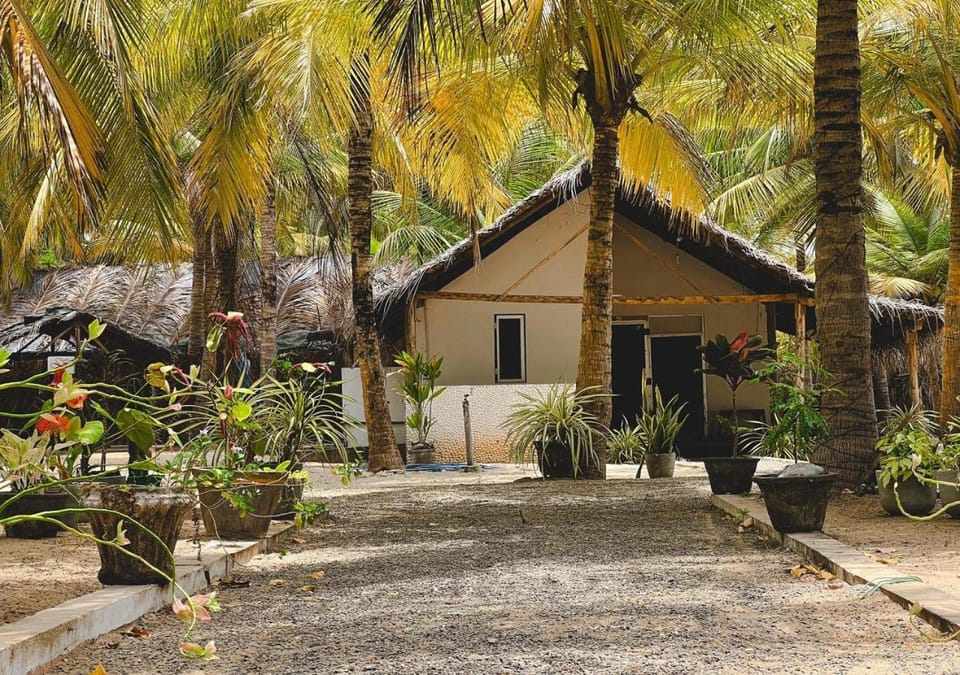 Property building, group of guests, Family