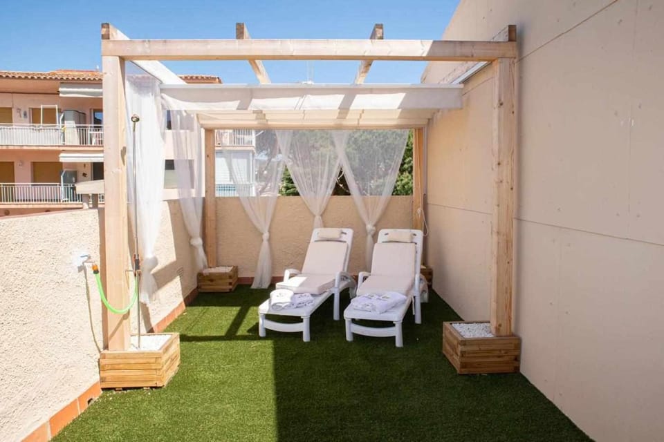 Espacioso ático con piscina en S'Agaró Apartment in Baix Empordà