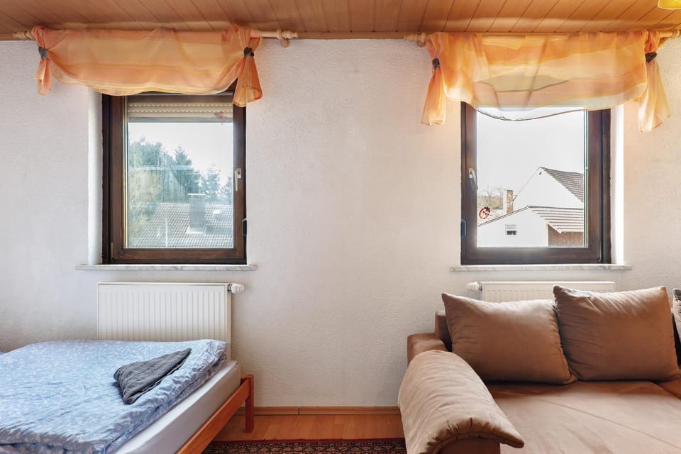 Property building, Living room, Bedroom