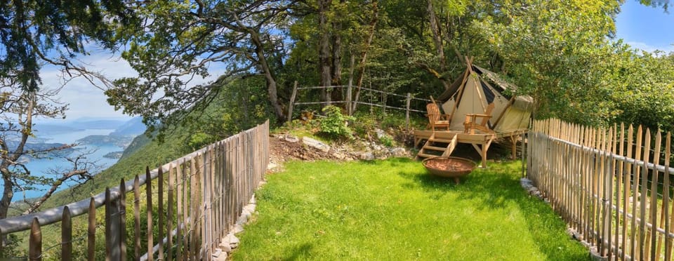 The Mountain Nest Luxury tent in Doussard