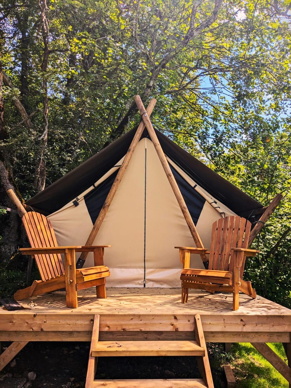 The Mountain Nest Luxury tent in Doussard