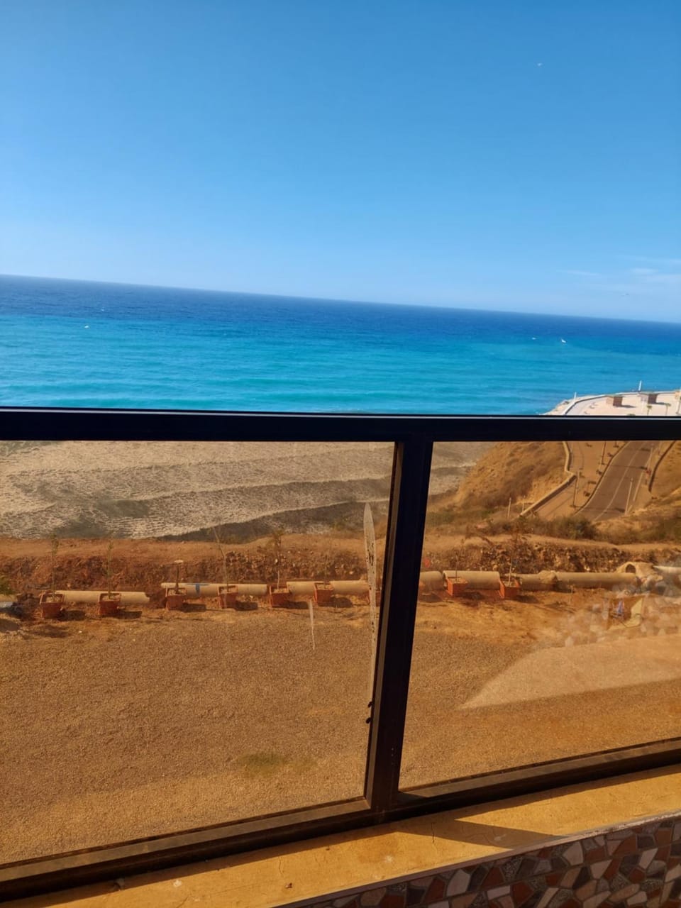 Day, Natural landscape, View (from property/room), Balcony/Terrace, Beach, Sea view