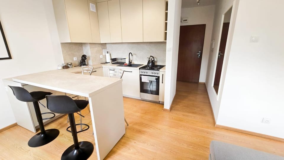 Kitchen or kitchenette, Dining area, oven