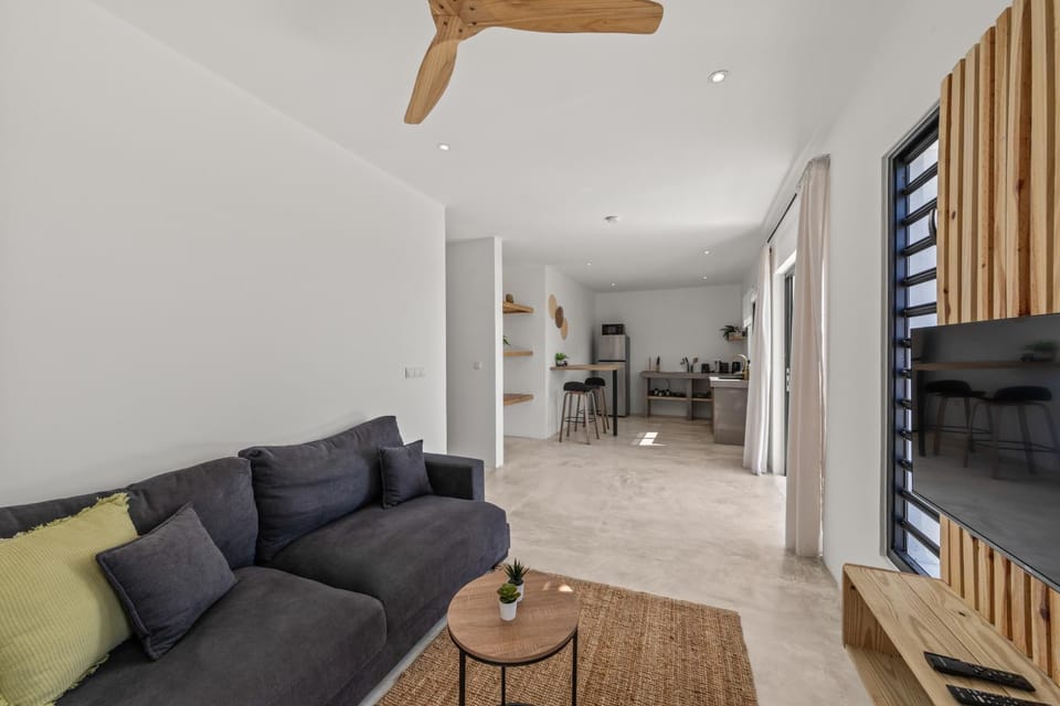 Day, TV and multimedia, Kitchen or kitchenette, Living room, Seating area, Dining area