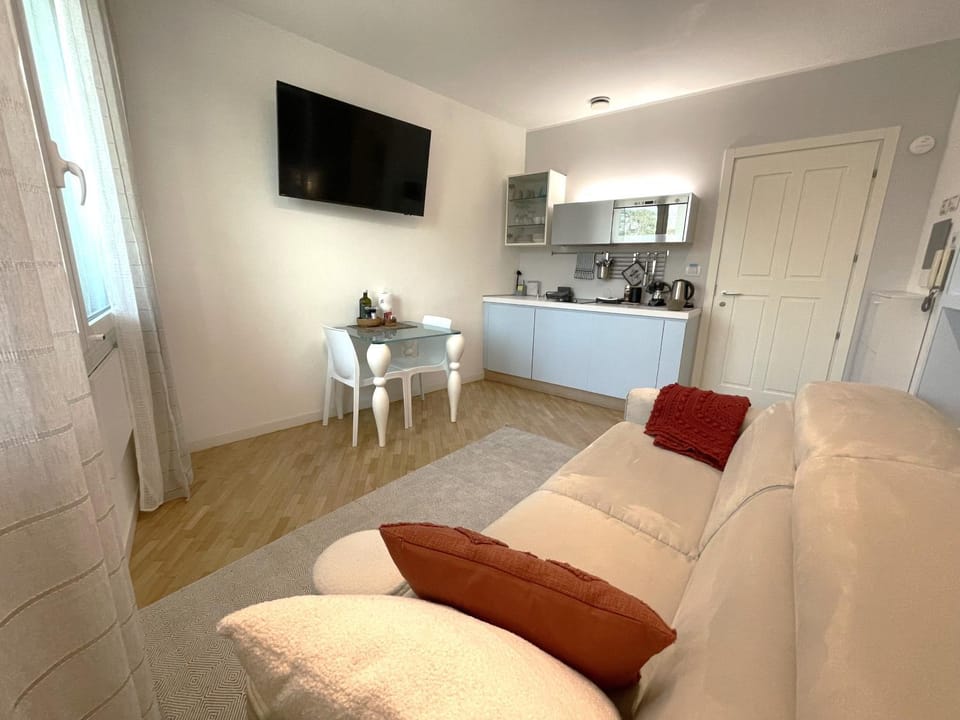 TV and multimedia, Kitchen or kitchenette, Photo of the whole room, Dining area