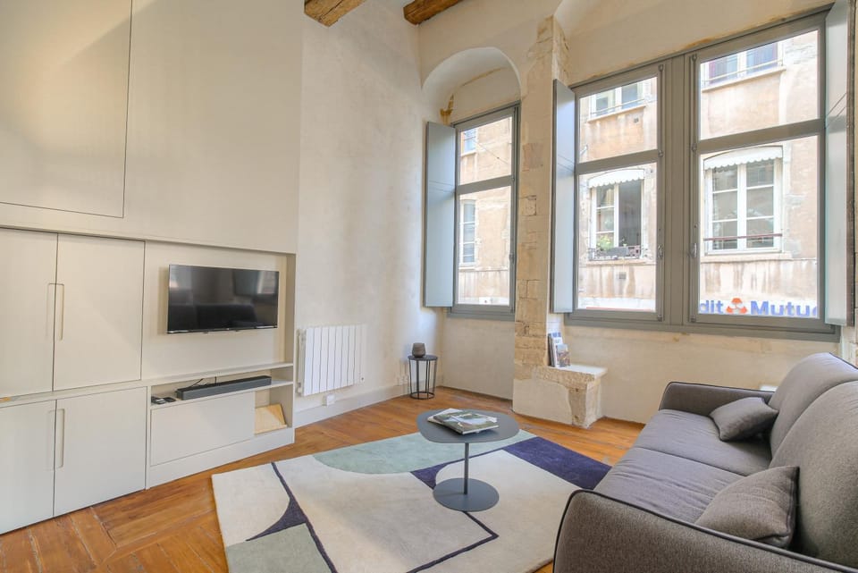Duplex lumineux et authentique, Vieux-Lyon Apartment in Lyon