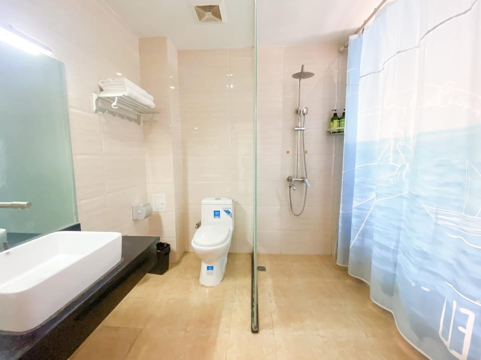 Shower, Toilet, Bathroom, towels