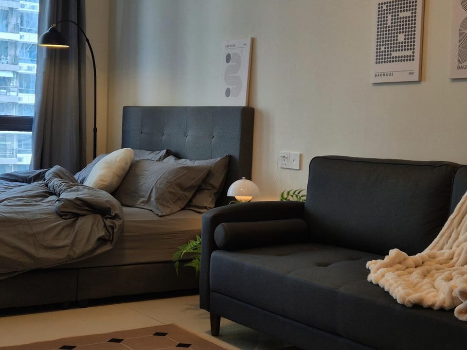 Central Park Cozy Garden View Studio for 3 pax Apartment in Johor Bahru