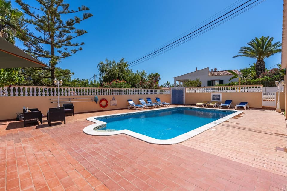 Property building, Living room, Swimming pool