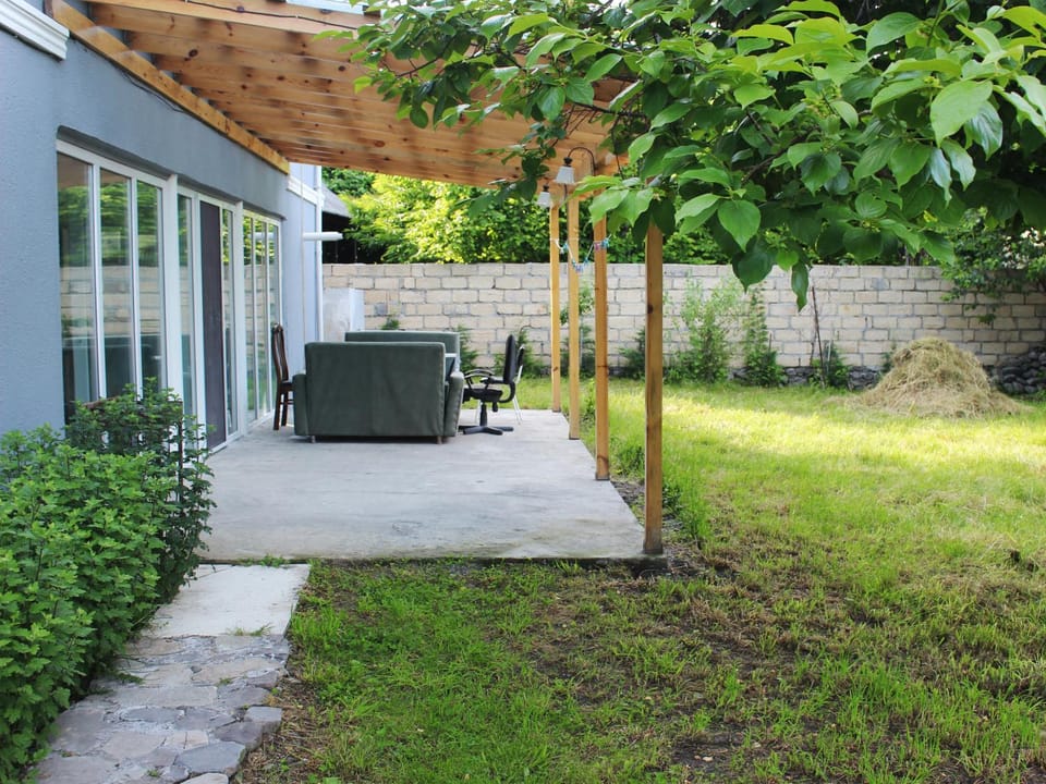 Patio, Spring, Day, Garden, Garden view