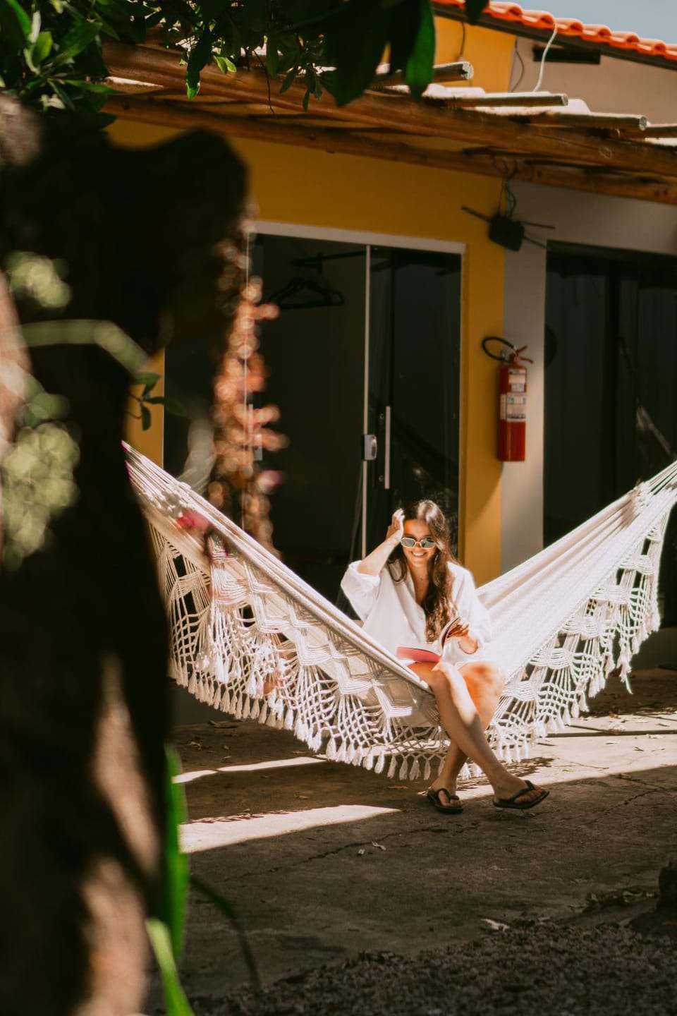 Day, People, Garden, sunbed