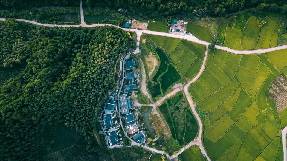 Natural landscape, Bird's eye view