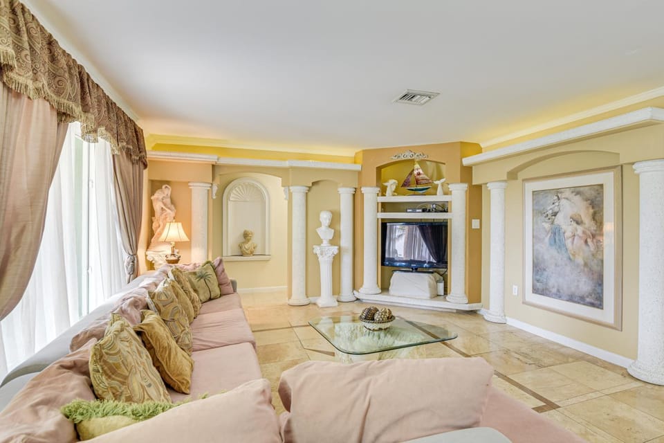 Pompano Beach Home w/ Pool & Dock ~ 4 Mi to Pier! House in Oakland Park