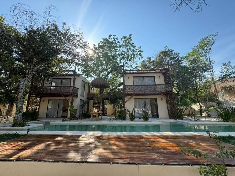 Villa Natural en Chemuyil Nature lodge in State of Quintana Roo