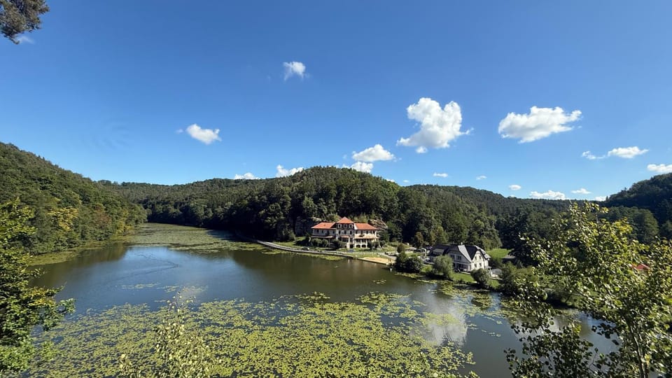 Natural landscape, Lake view