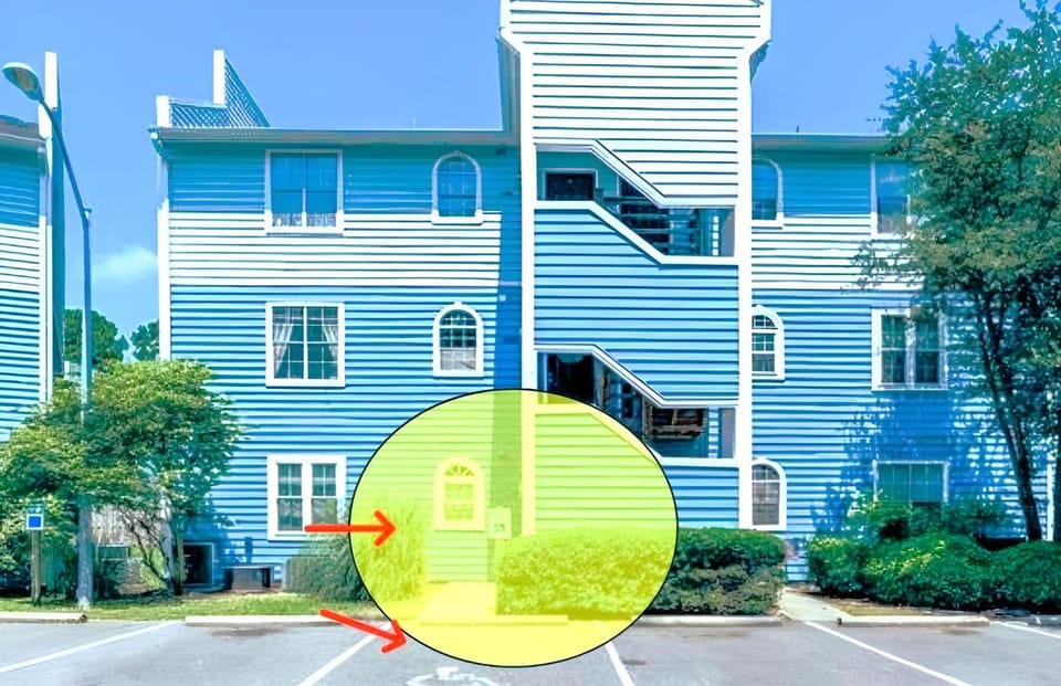 Property building, Day, Parking, acessibility