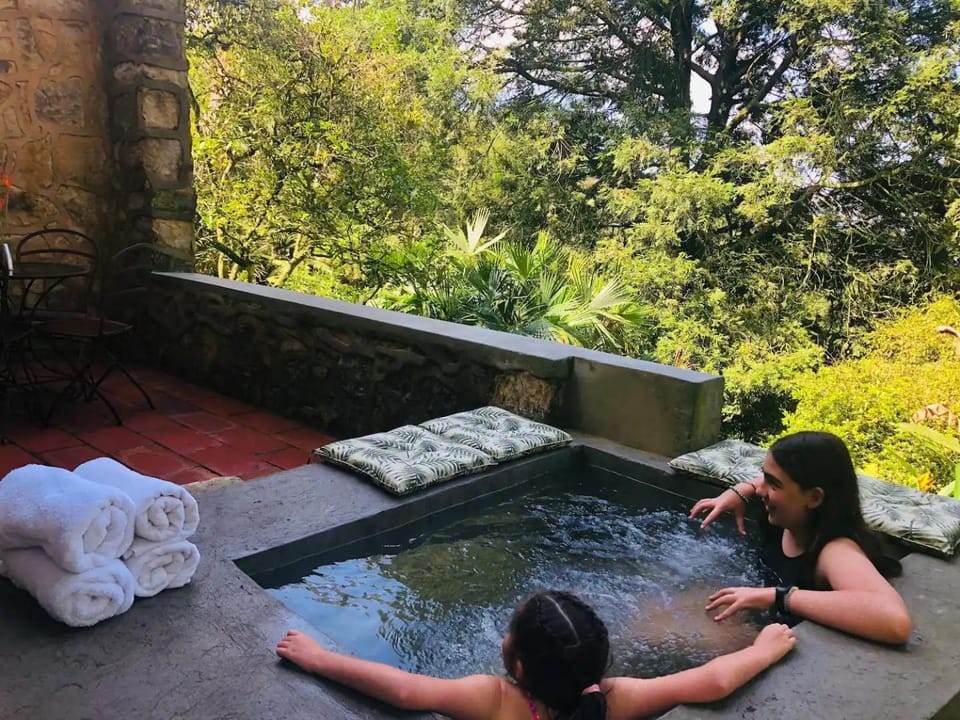 Hot Tub, Hot Tub, Garden view