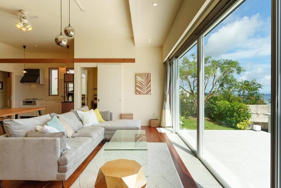 Patio, Day, Natural landscape, View (from property/room), Balcony/Terrace, Living room, Seating area