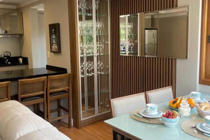 Lindo apartamento perto da Rua coberta Apartment in Gramado