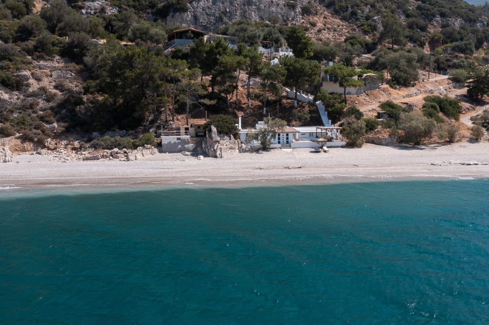 Natural landscape, Bird's eye view, Beach, Mountain view, Sea view