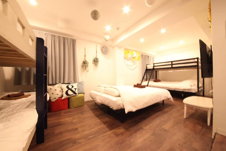 Bed, bunk bed