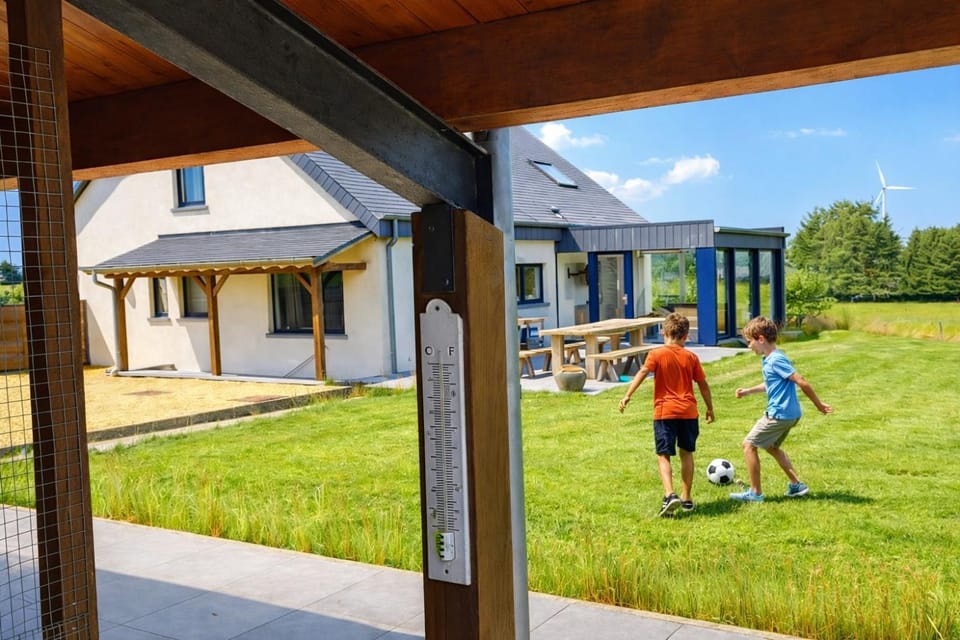 Day, Natural landscape, Summer, Garden, children