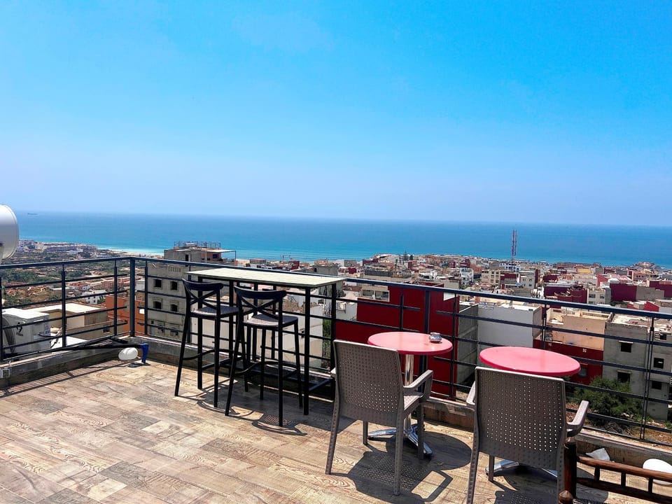 Patio, Day, Sea view