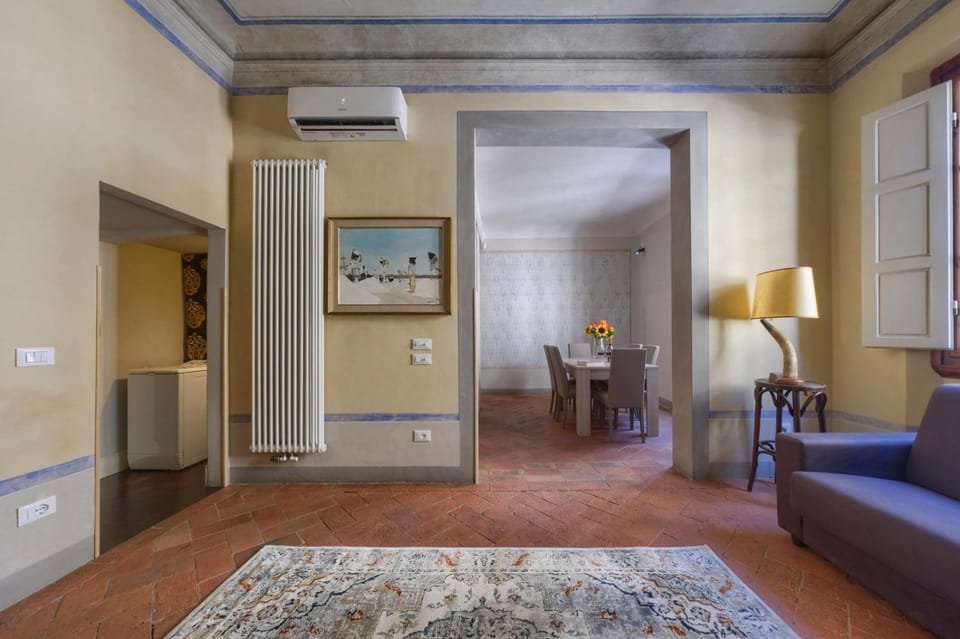 Living room, air conditioner