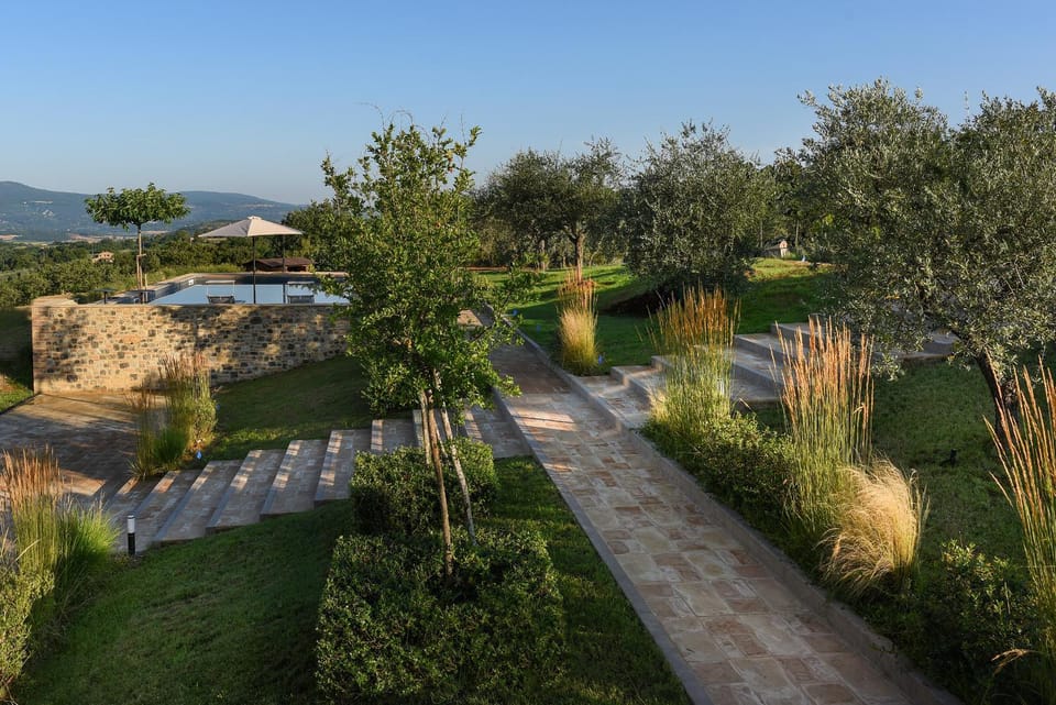 Day, Natural landscape, Garden, Garden view, Mountain view