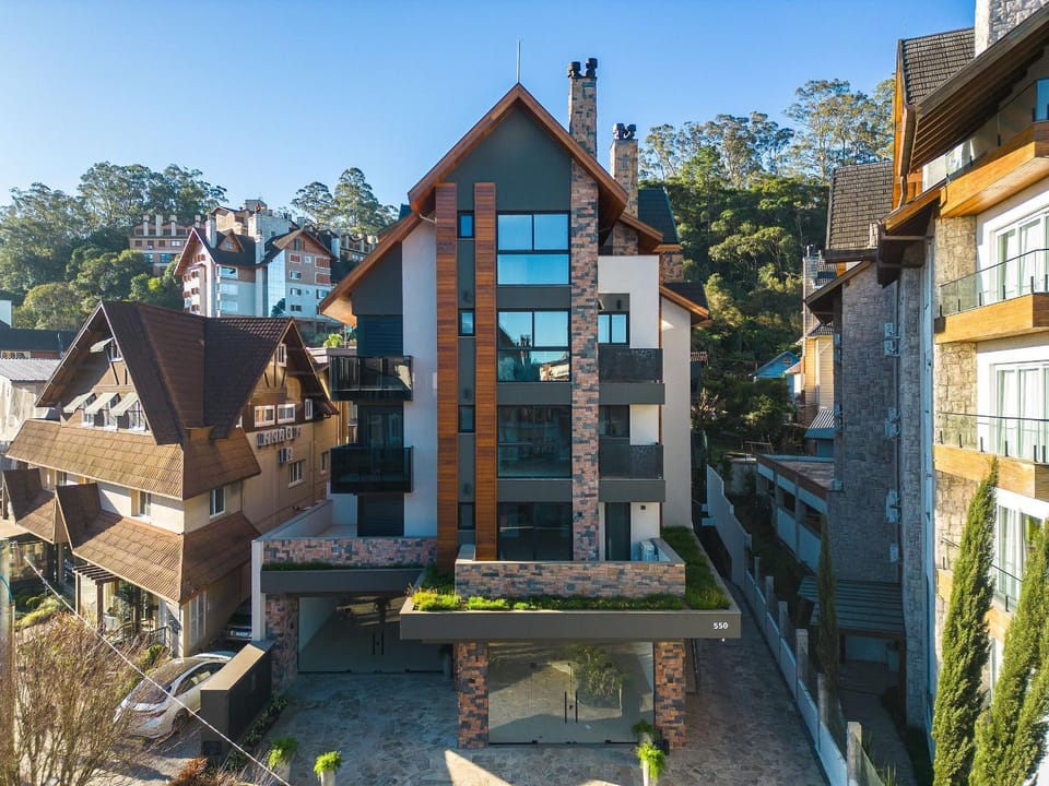 Leev Home 2 dorm 50m Rua Coberta by Achei Gramado Apartment in Gramado