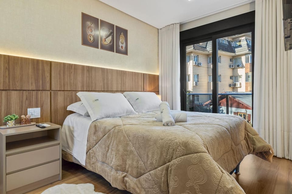 Leev Home 2 dorm 50m Rua Coberta by Achei Gramado Apartment in Gramado